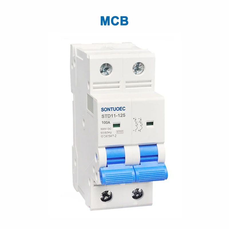 DC MCB მინიატურული მიკროსქემის ამომრთველი